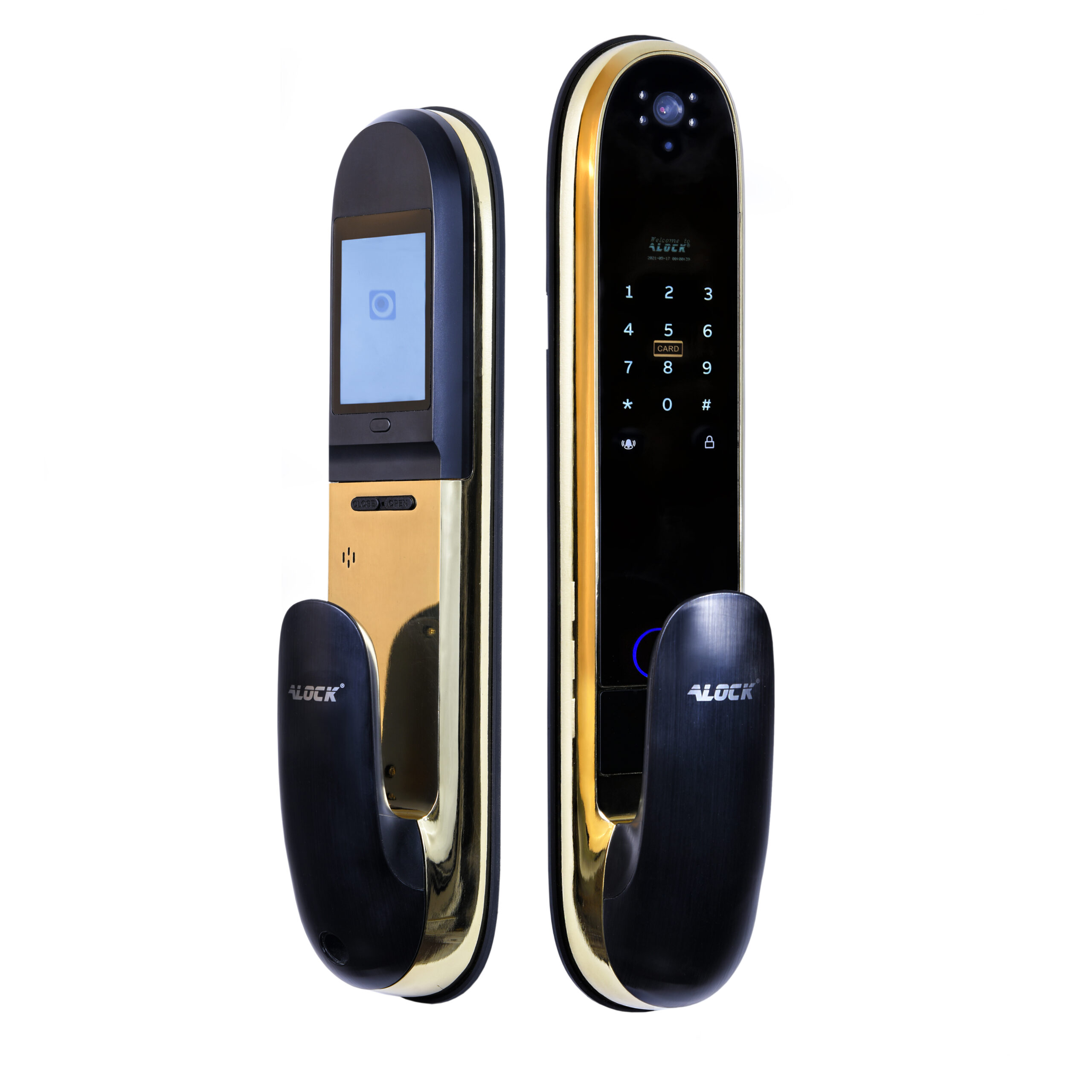 دستگیره دیجیتال ALOCK مدل Pmax Face Gold
