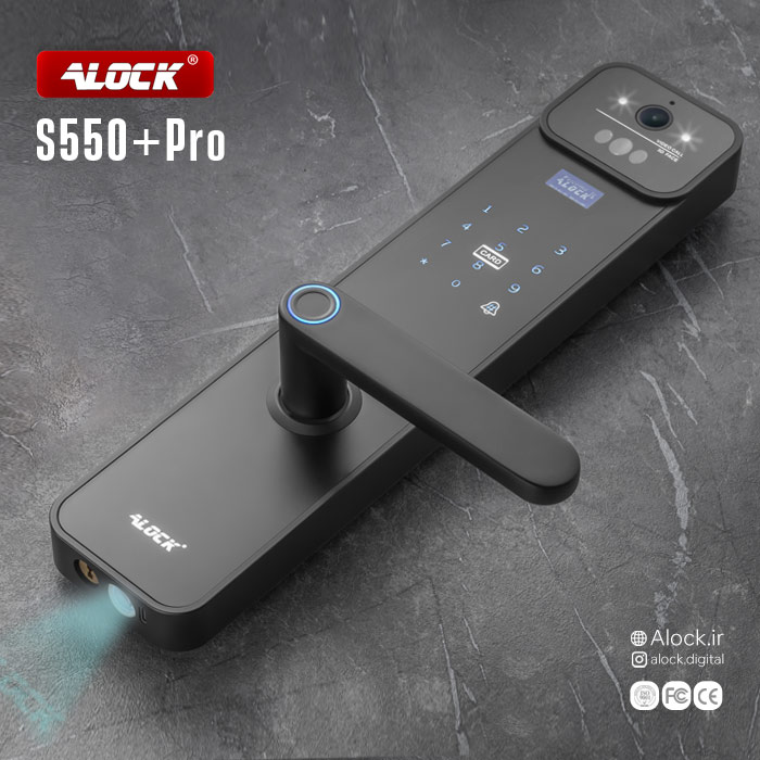 قفل هوشمند ALOCK مدل S550+ Pro